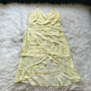 Loft Floral Faux‎ Wrap Summer Dress